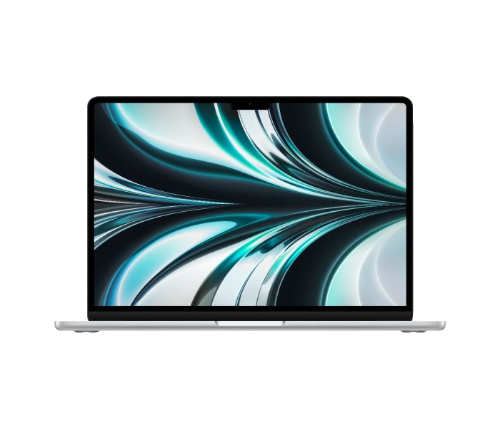 macbook air m2 silver front
