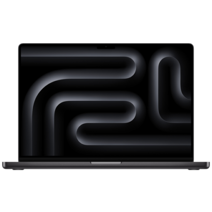 מקבוק פרו קופסה פתוחה Apple MacBook Pro 16-inch M4 Pro 14C CPU 20C GPU, 48GB unified memory, 512GB SSD, Standard Glass - צבע Space Black - מקלדת בפריסה אירופאית